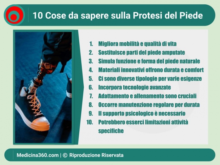 Tutto ciò che devi sapere sulle protesi del piede